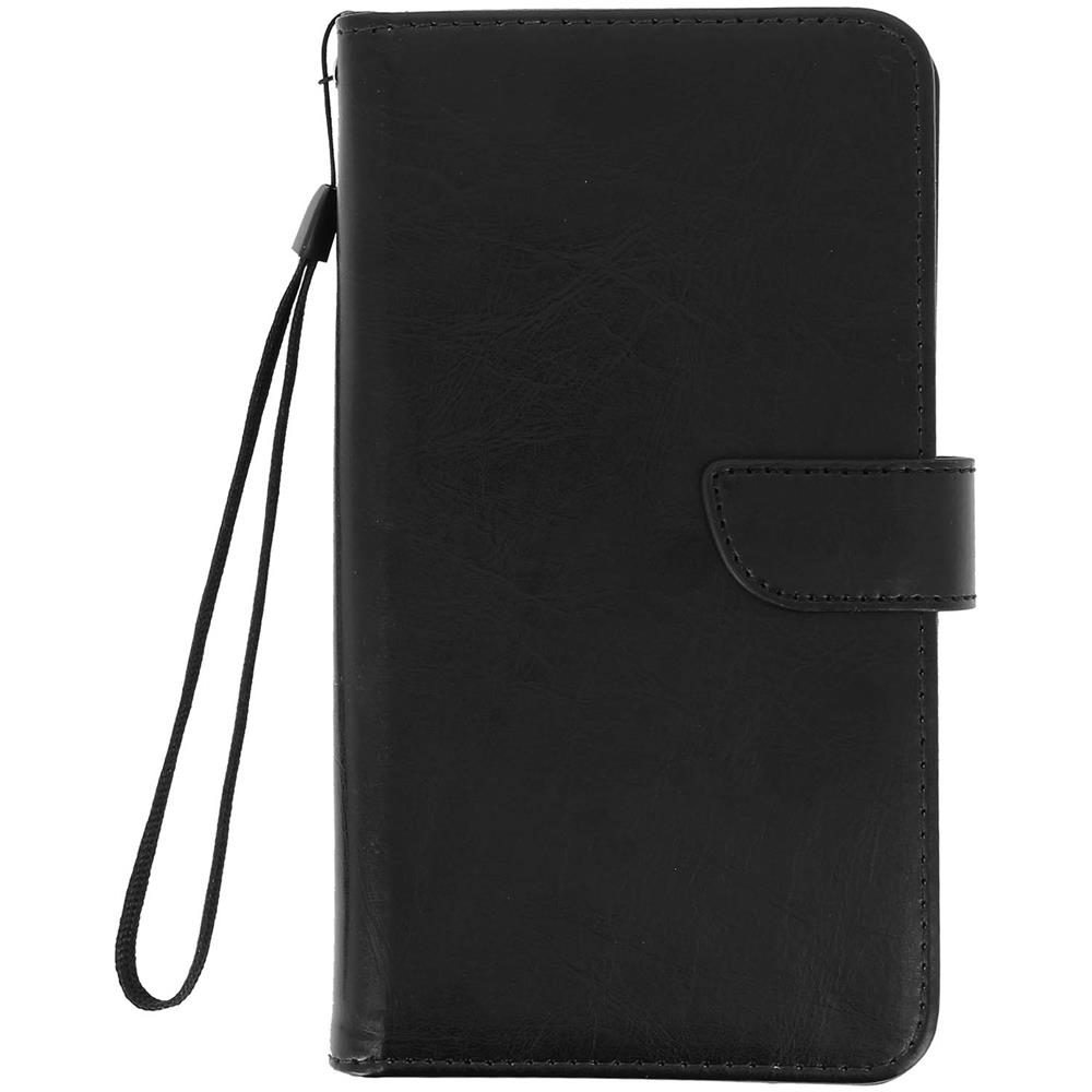 Custodia A Libro Universale Smartphone 6 Portacarte Nero Taglia M - Foto 10