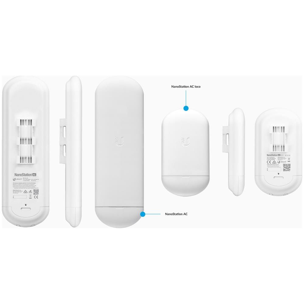 Networks NanoStation AC 1000Mbit / s Supporto Power over Ethernet (PoE) Bianco punto accesso WLAN - Foto 1