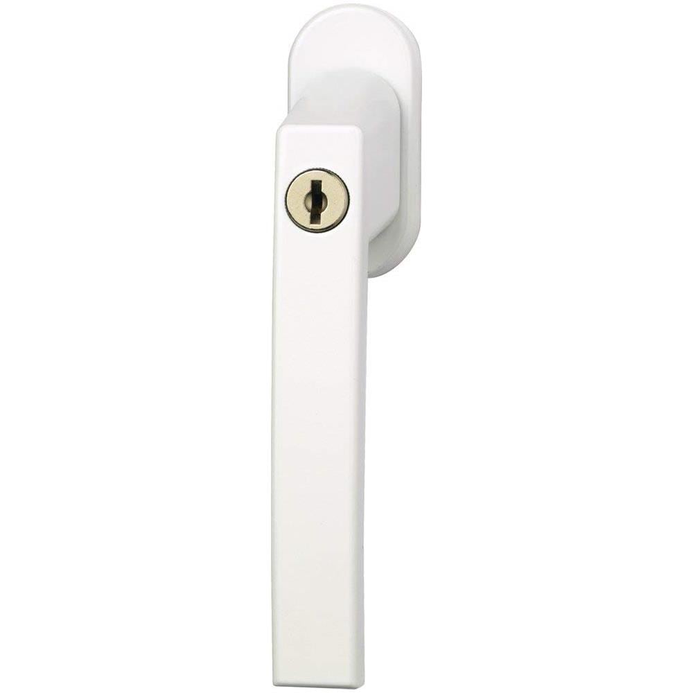 Fg210 W 594878 - Maniglia Finestra Con Serratura, Colore: Bianco - Foto 1