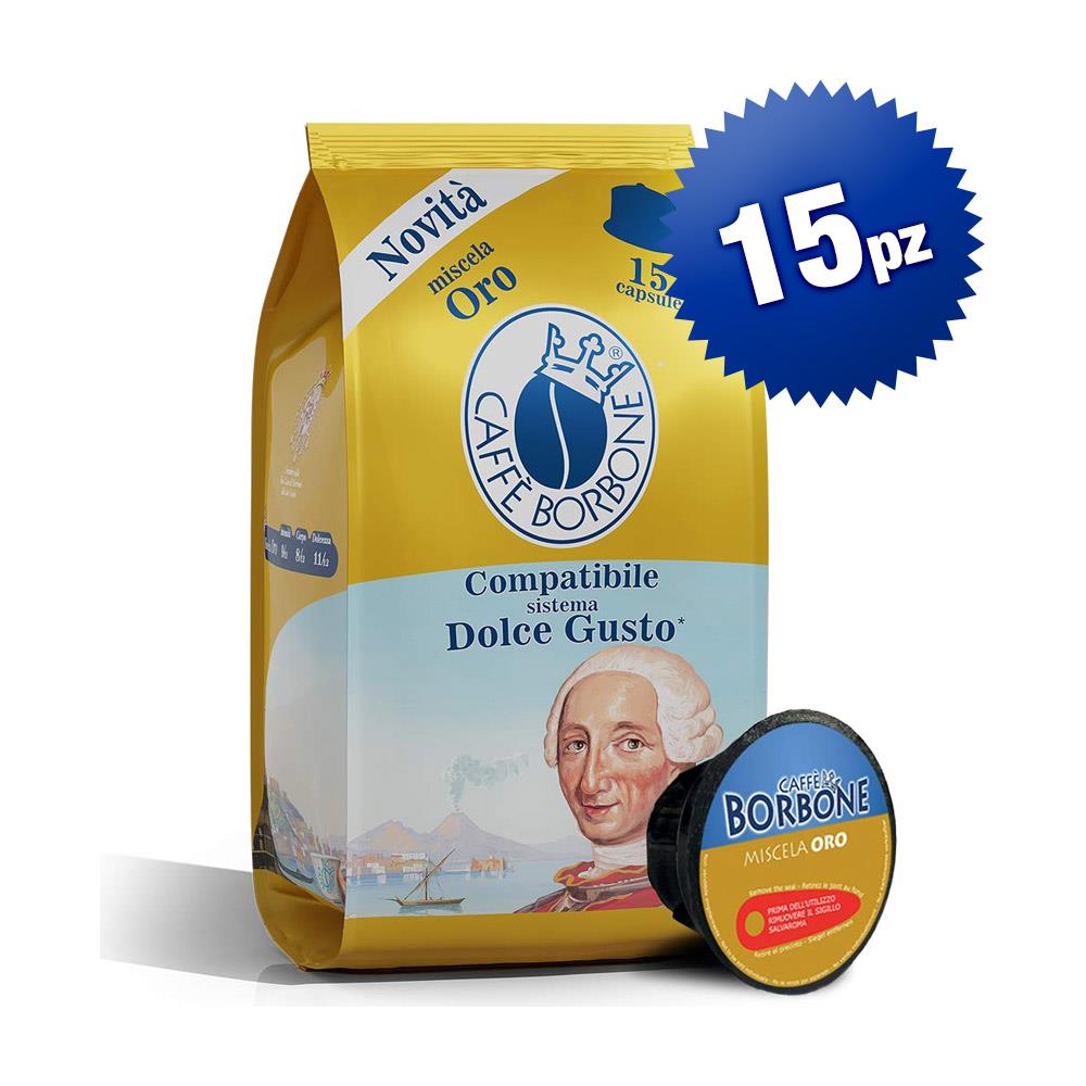 Capsule Compatibili Dolce Gusto Miscela Oro - Confezione 15 Pz. - Foto 1