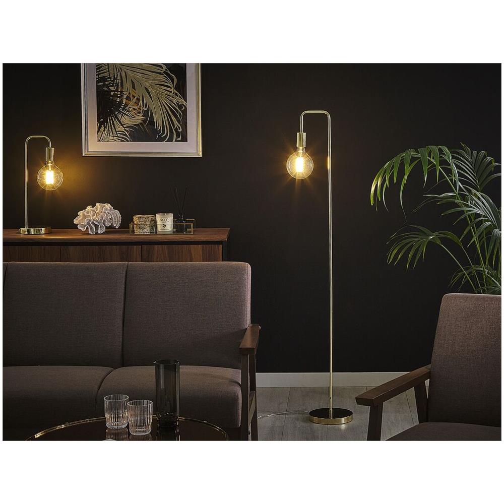 Lampada Da Terra Color Oro Savena - Foto 2