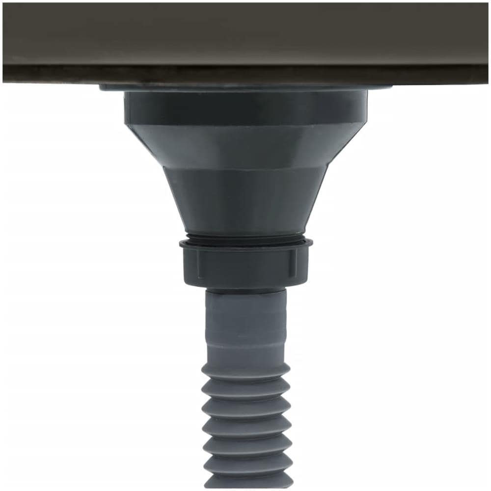 Lavello Da Cucina Lavorato A Mano Con Filtro Nero Acciaio Inox - Foto 2