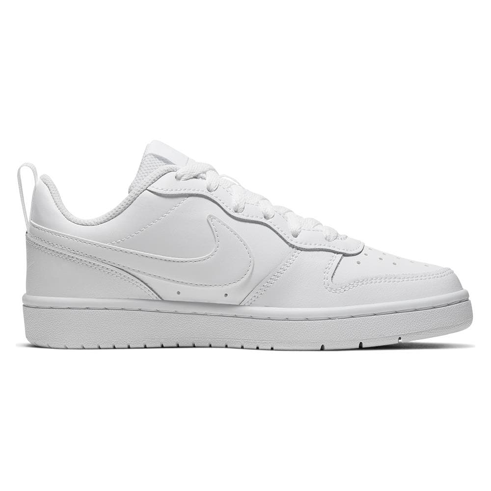 NIKE Scarpe Court Borough Low 2 (gs) Taglia 38 Codice Bq5448-100 Bianco