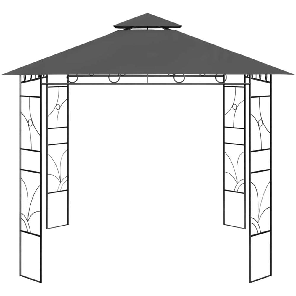 Gazebo 3x3x2,7 m Antracite 160 g / m² - Foto 2