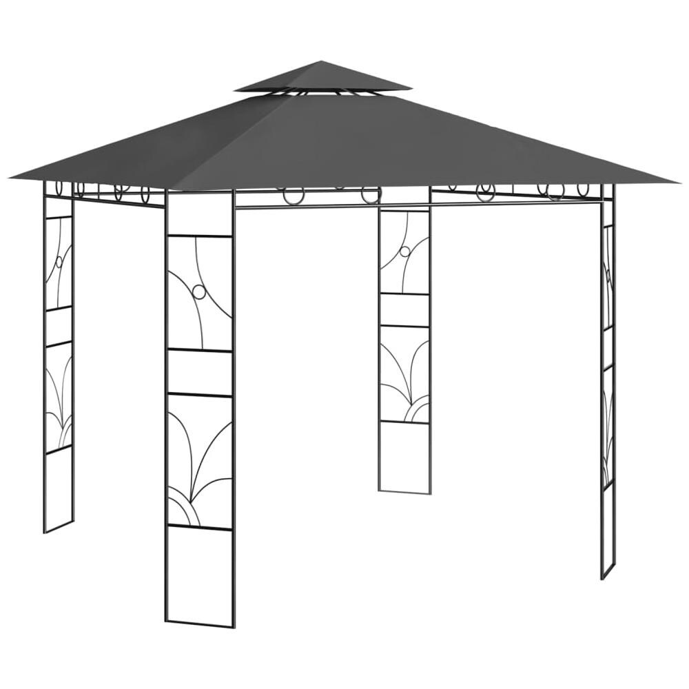 Gazebo 3x3x2,7 m Antracite 160 g / m² - Foto 1