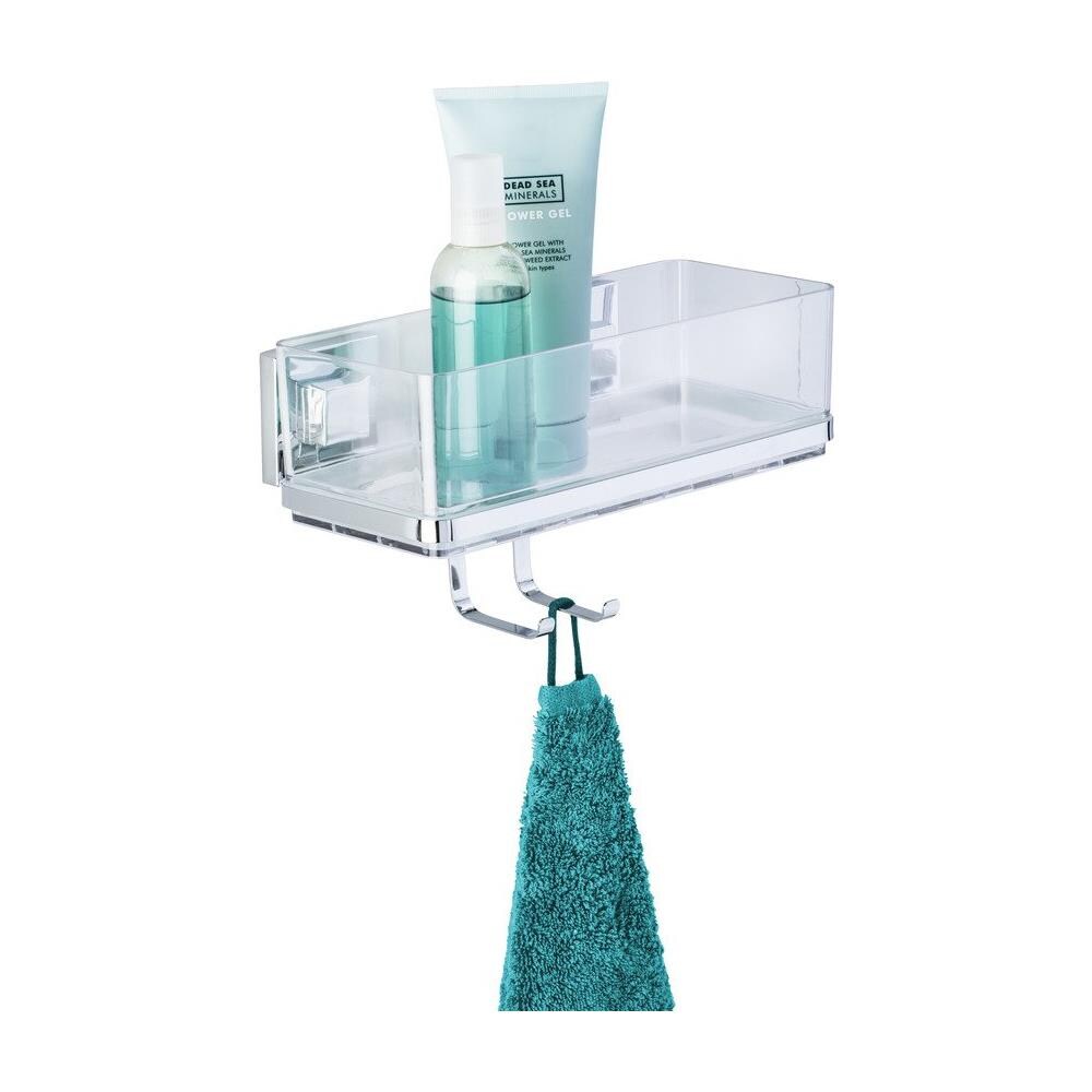 Mensola Rettangolare Da Bagno Quadro Con Gancio, Vacuum-loc, Doccia, - Foto 2