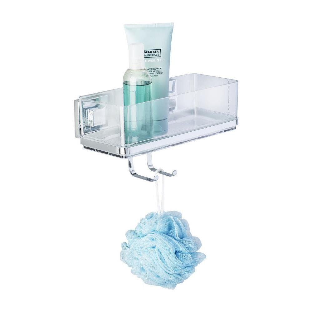 Mensola Rettangolare Da Bagno Quadro Con Gancio, Vacuum-loc, Doccia, - Foto 1