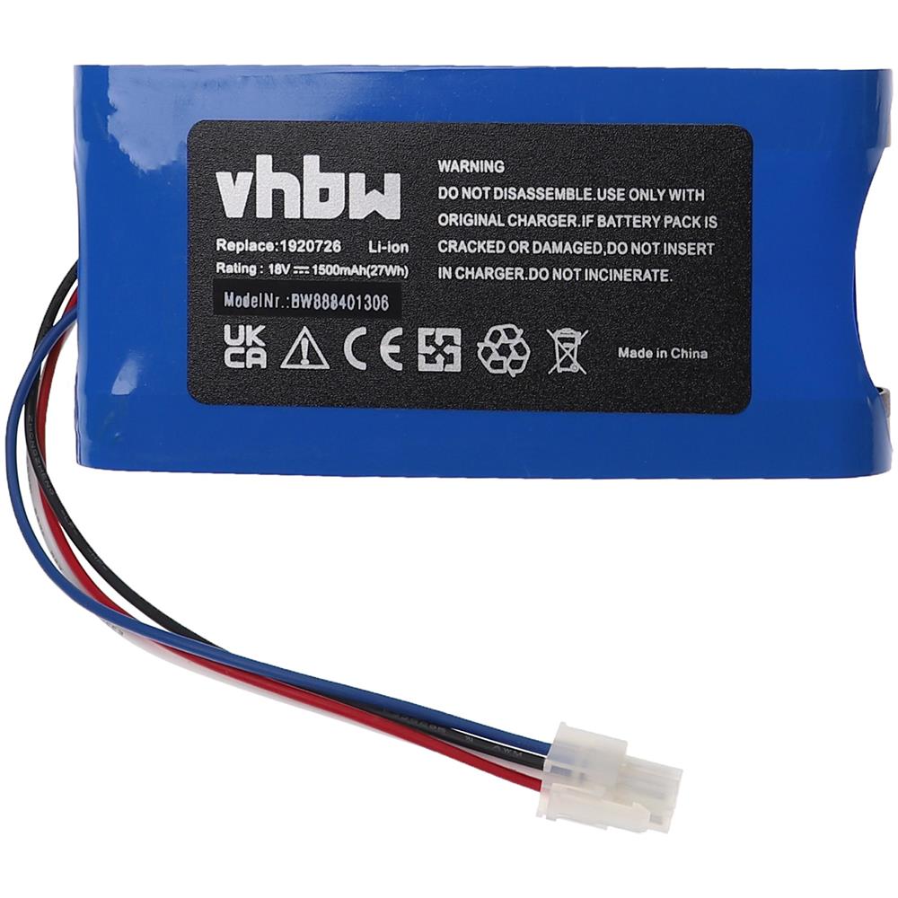 Vhbw Batteria Sostituisce Fuji Electric FSC Per Dispositivo Di Misurazione 2600mah 7 4v Li Ion 84244234 - 11