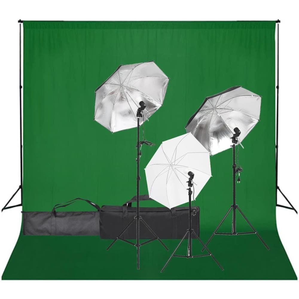 Kit Per Studio Fotografico Con Set Di Luci E Fondale - Foto 1