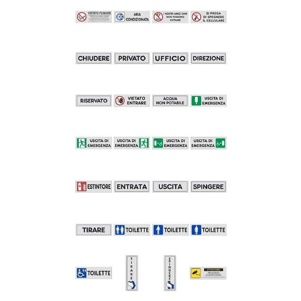 Etichetta Segnaletica Tirare X 10 Pz - Foto 1