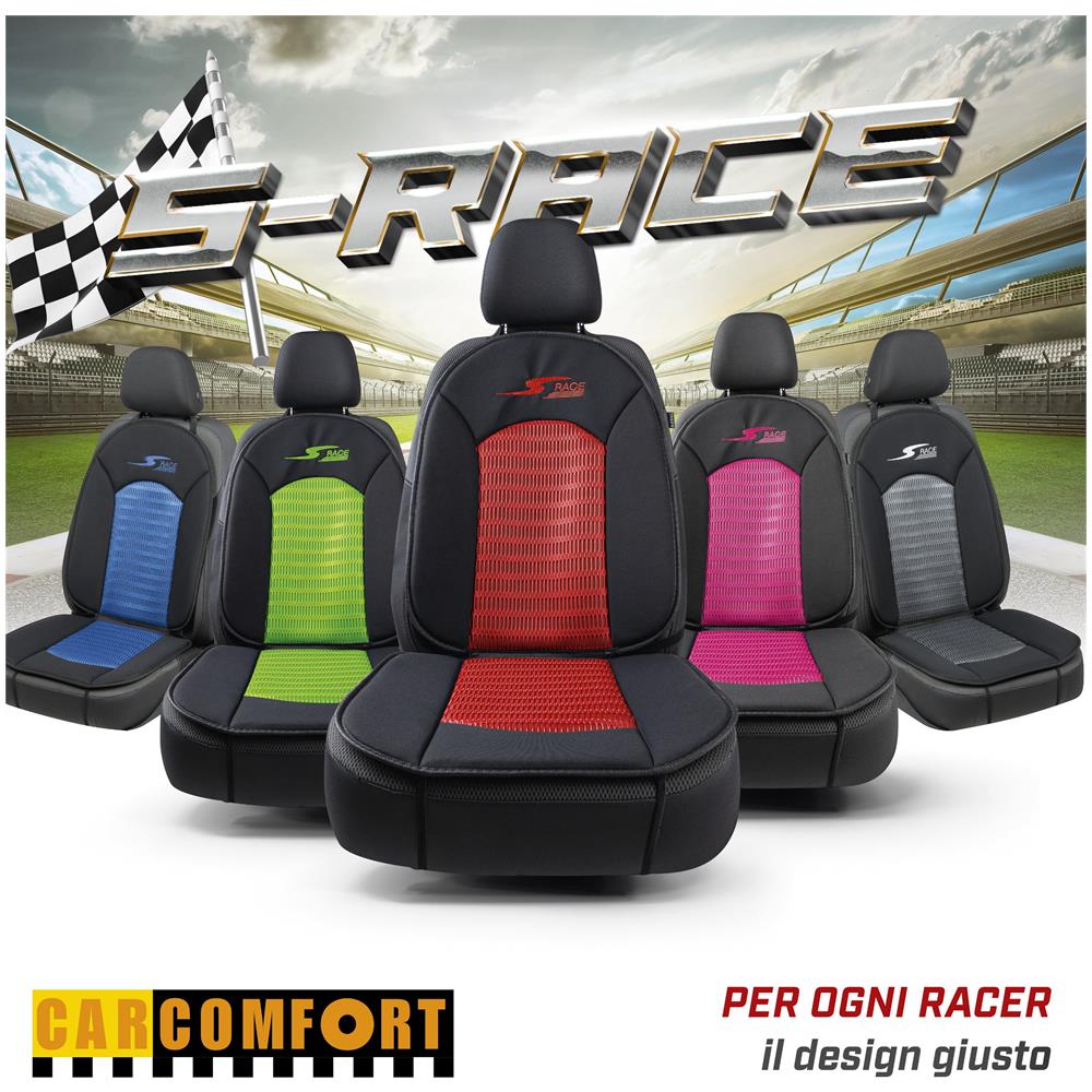 Coprisedili Auto S-race Verde - Foto 6