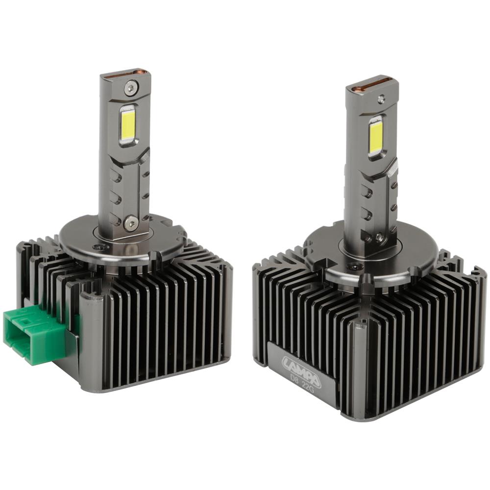 12-24v de A Led Per Conversione Fari Xenon - (d8s) - 35w - 2 Pz - Scatola - Foto 1