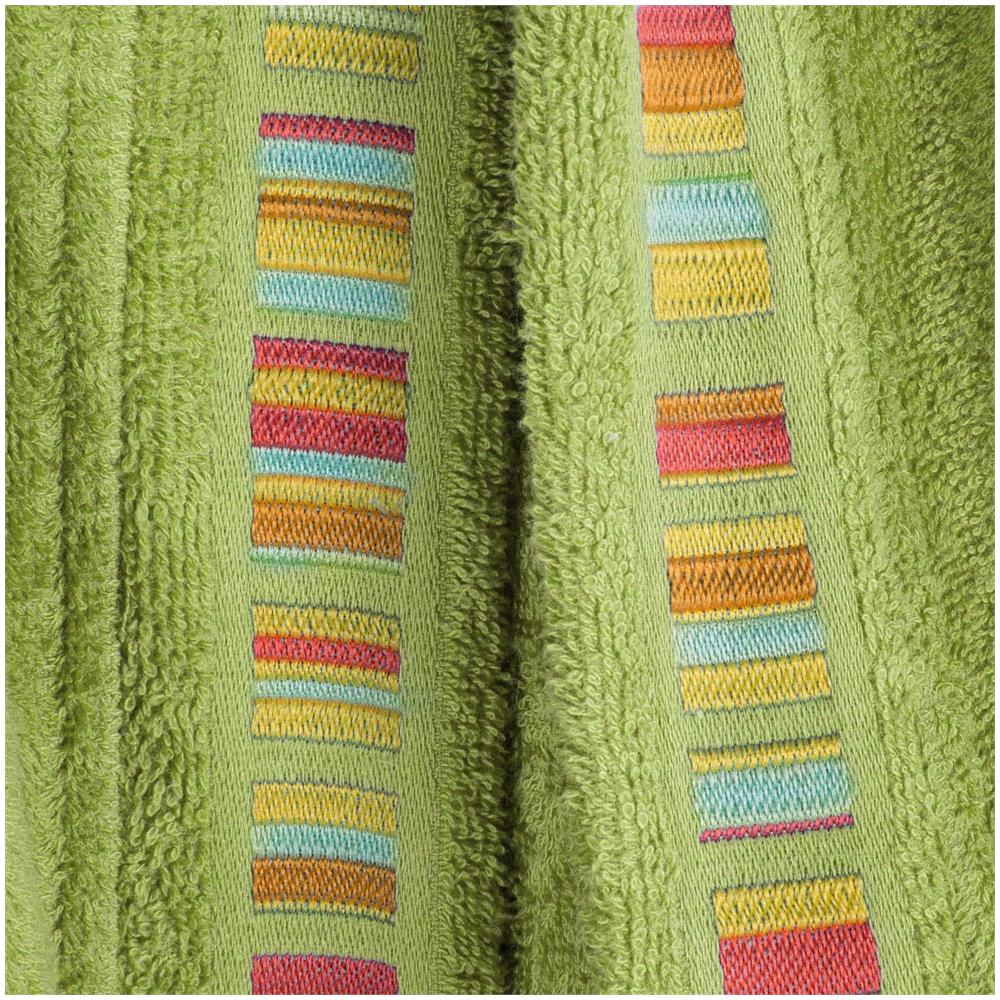 Accappatoio Con Cappuccio Spugnissima Yupi Junior In Cotone Colore Verde Misura 4-6 Anni - Foto 2