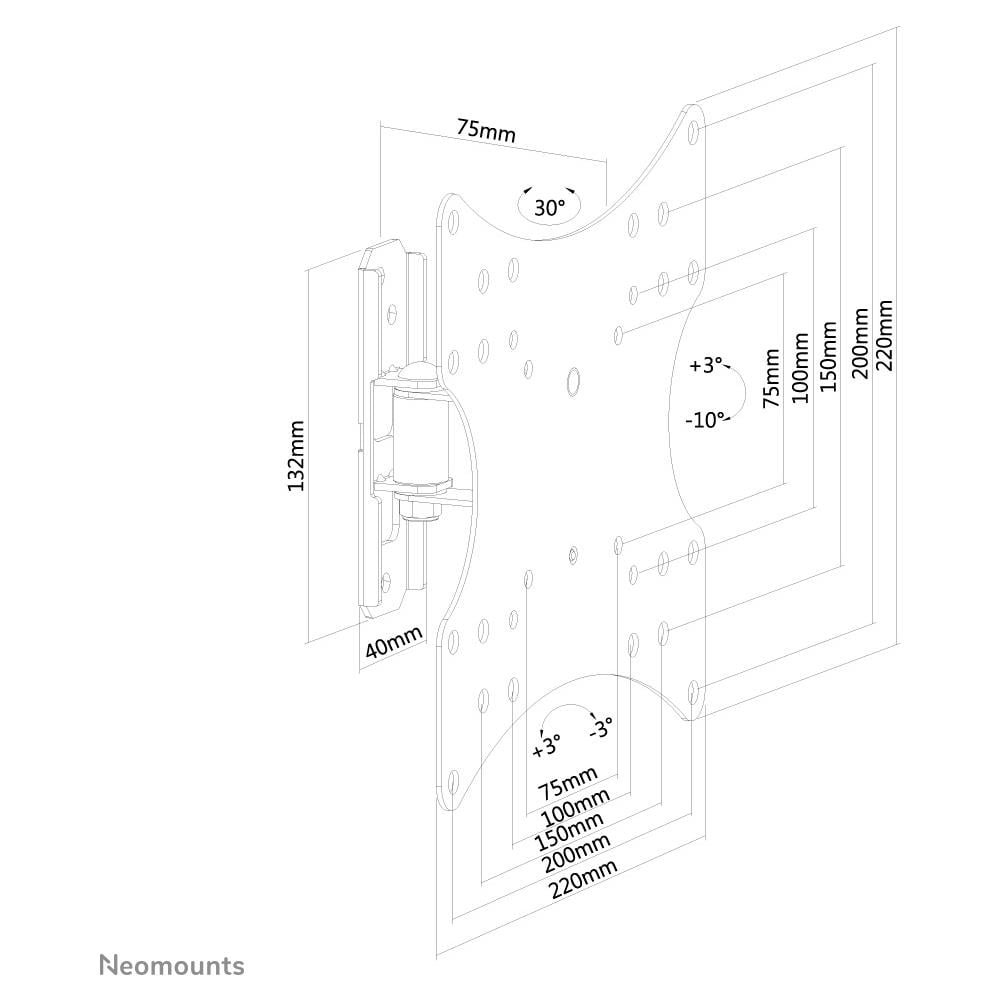 FPMA-W115 Supporto a Parete per Monitor /TV - Foto 3