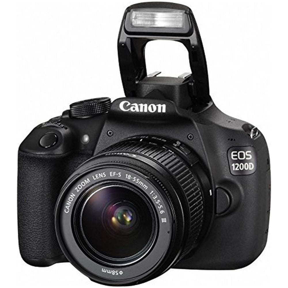 EOS 1200D Nero Kit 18-55 mm DC III Sensore CMOS 18Mpx Display 3'' Filmati Full HD  - Foto 7