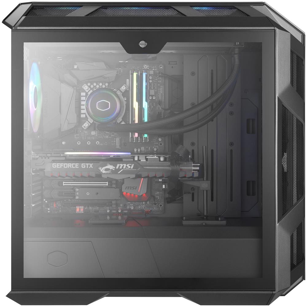 Case MasterCase H500M Middle Tower ATX / EATX / Micro-ATX / Mini-ATX 4 Porte USB 3.0 1 Porte USB 3.1 Colore Grigio (Finestrato)  - Foto 7