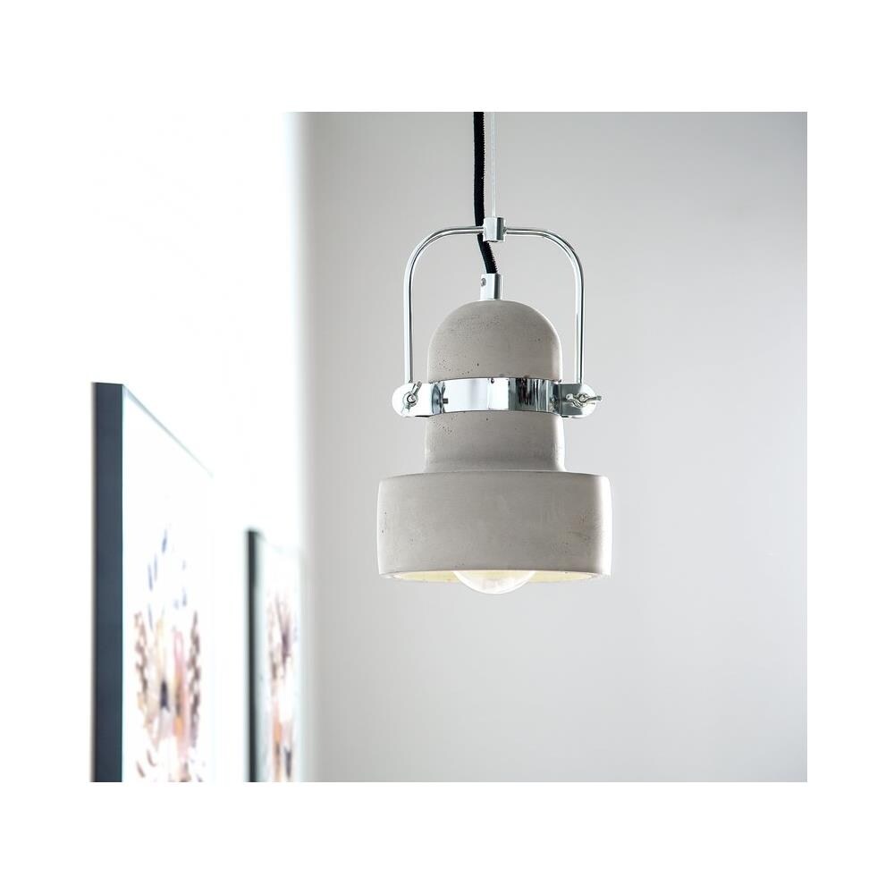 Lampada Da Soffitto Moderna In Cemento Grigio Verde - Foto 2