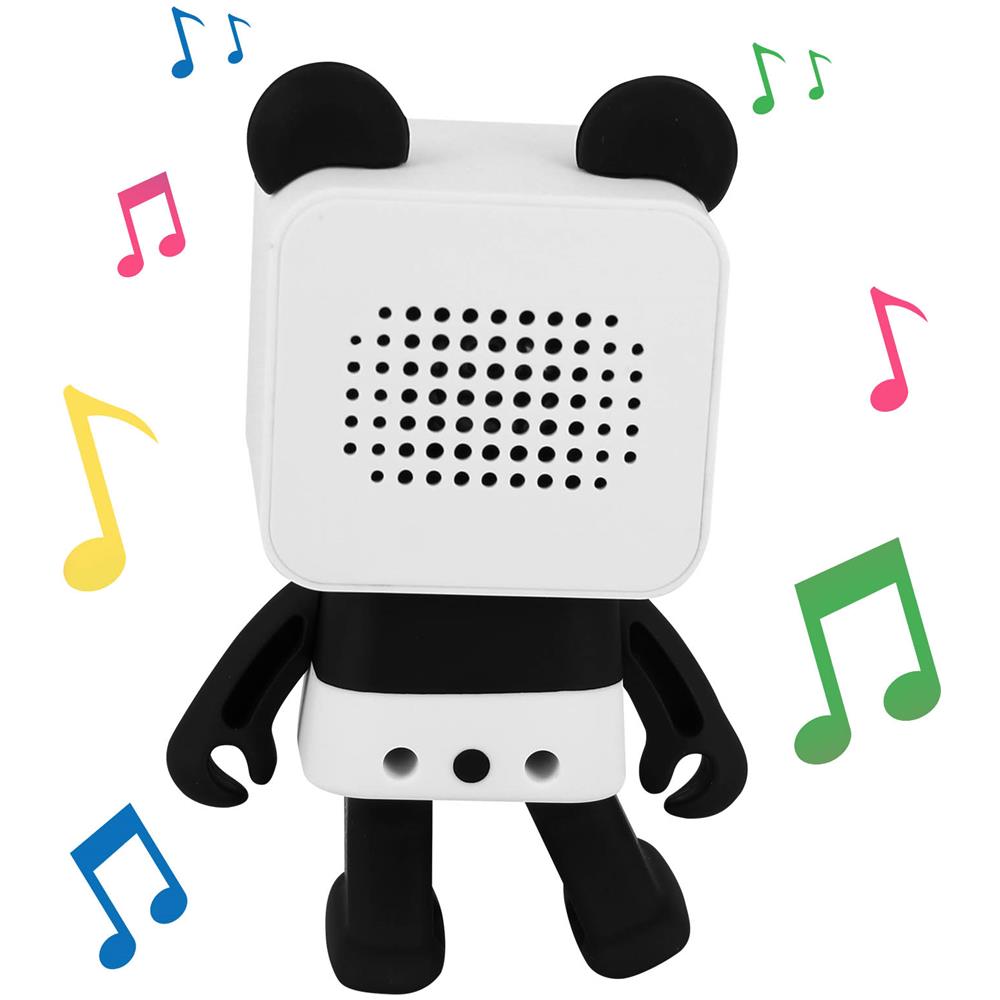 Stereo Bluetooth Dancing Panda Senza Fili Microfono Kit Mani Libere Musica - Mob - Foto 2