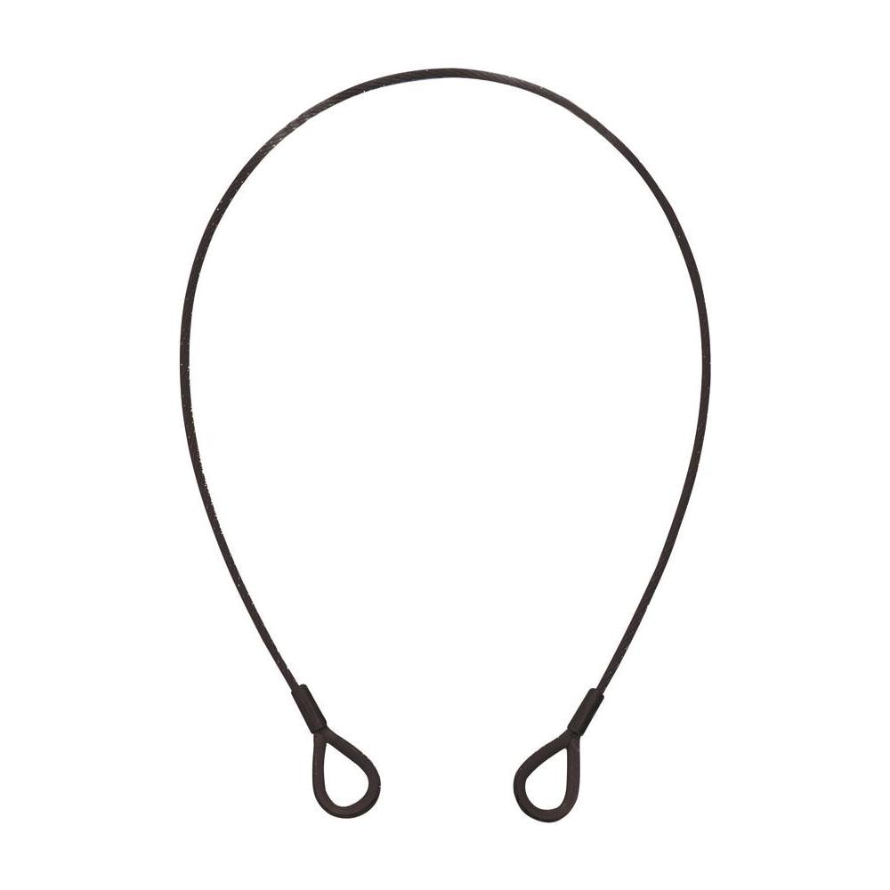 Steel Rope (sc) 600x3mm Black With Thimbles - Foto 1