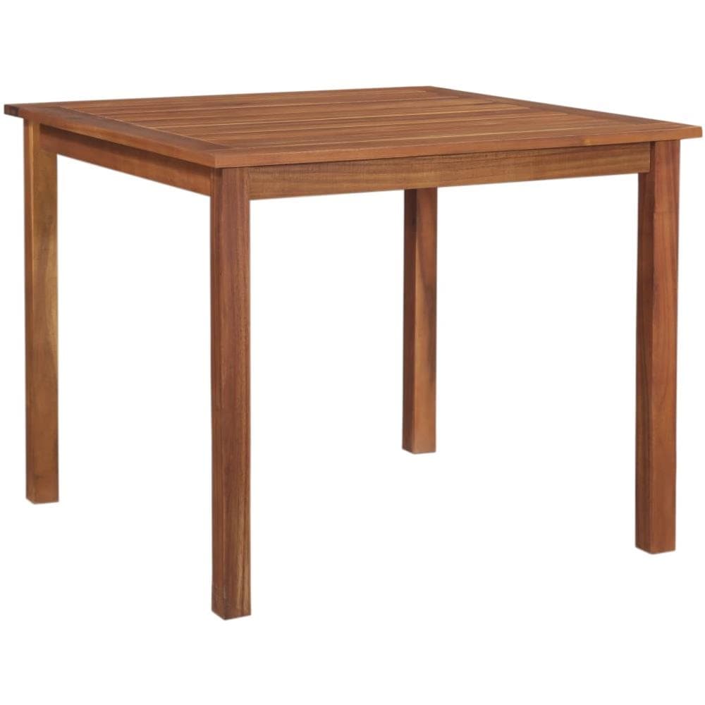 Tavolo Da Giardino 85x85x74 Cm In Legno Massello Di Acacia - Foto 1