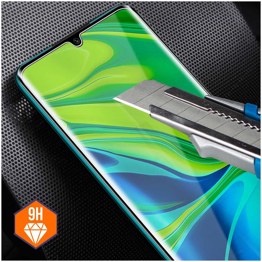 Pellicola Xiaomi Mi Note 10 / 10 Pro Protezione Flessibile Lattice Trasparente - Foto 2