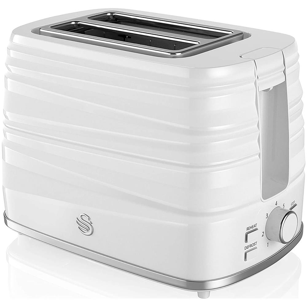 St31050wn Tostapane 2 Fette Design Moderne 3 Funzioni 7 Livelli Di Tostatura 900w - Foto 1