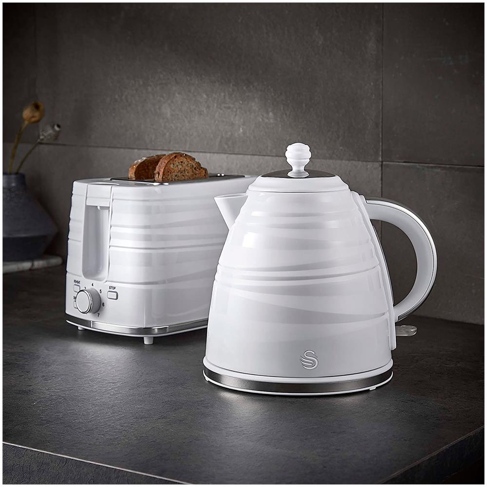 St31050wn Tostapane 2 Fette Design Moderne 3 Funzioni 7 Livelli Di Tostatura 900w - Foto 2