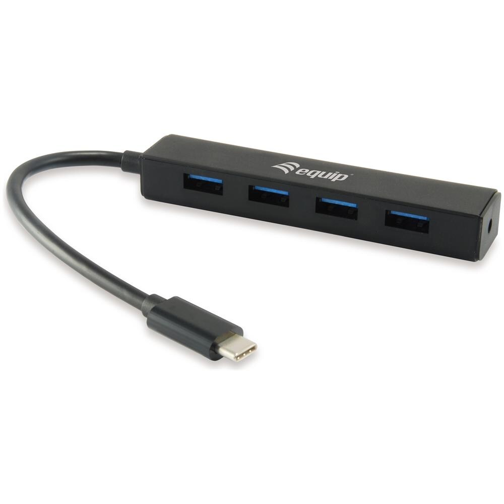 128954 hub di interfaccia USB 3.0 (3.1 Gen 1) Type-C 5000 Mbit / s Nero - Foto 1