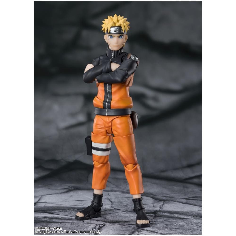Naruto Shippuden S. h. Figuarts Action Figure Naruto Uzumaki -the Jinchuuriki Entrusted With Hope- 14 Cm - Foto 2