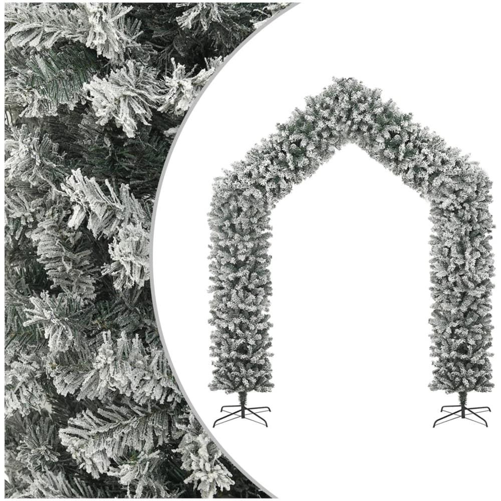 Albero Di Natale Ad Arco Innevato 270 Cm - Foto 1