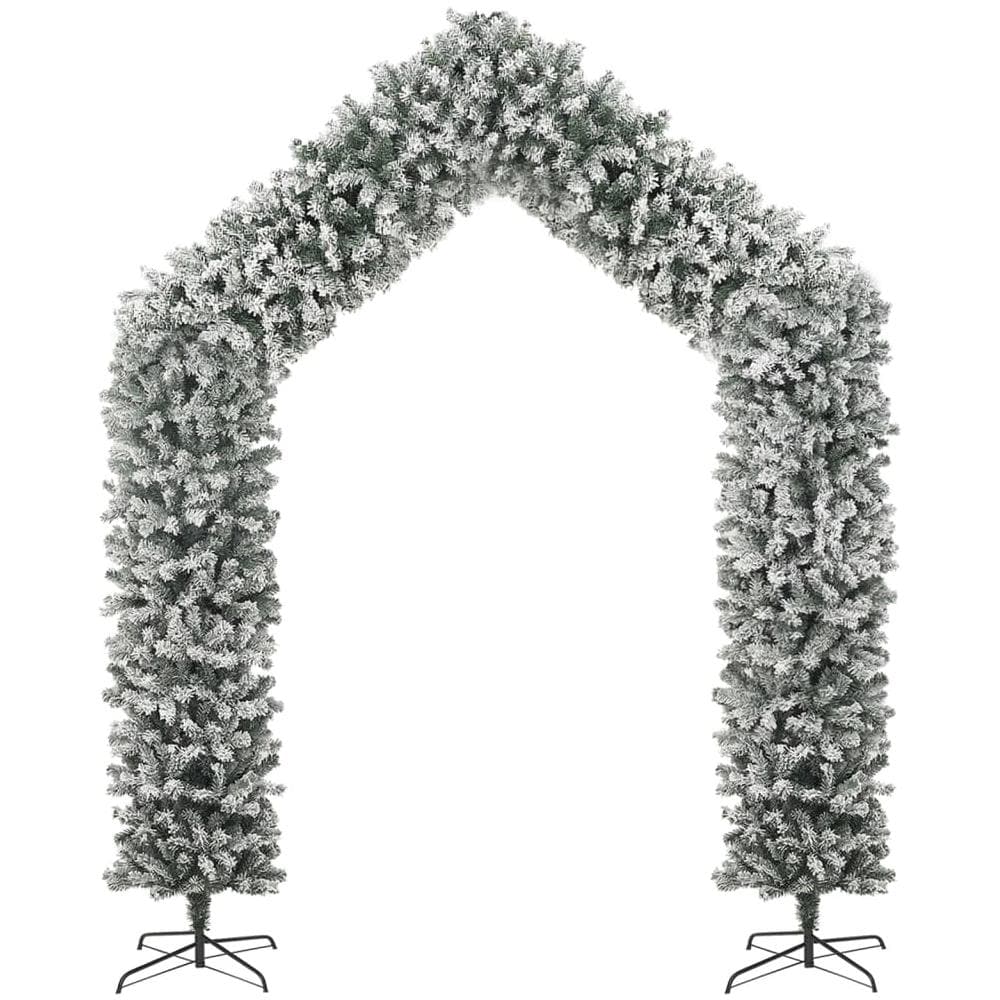 Albero Di Natale Ad Arco Innevato 270 Cm - Foto 2