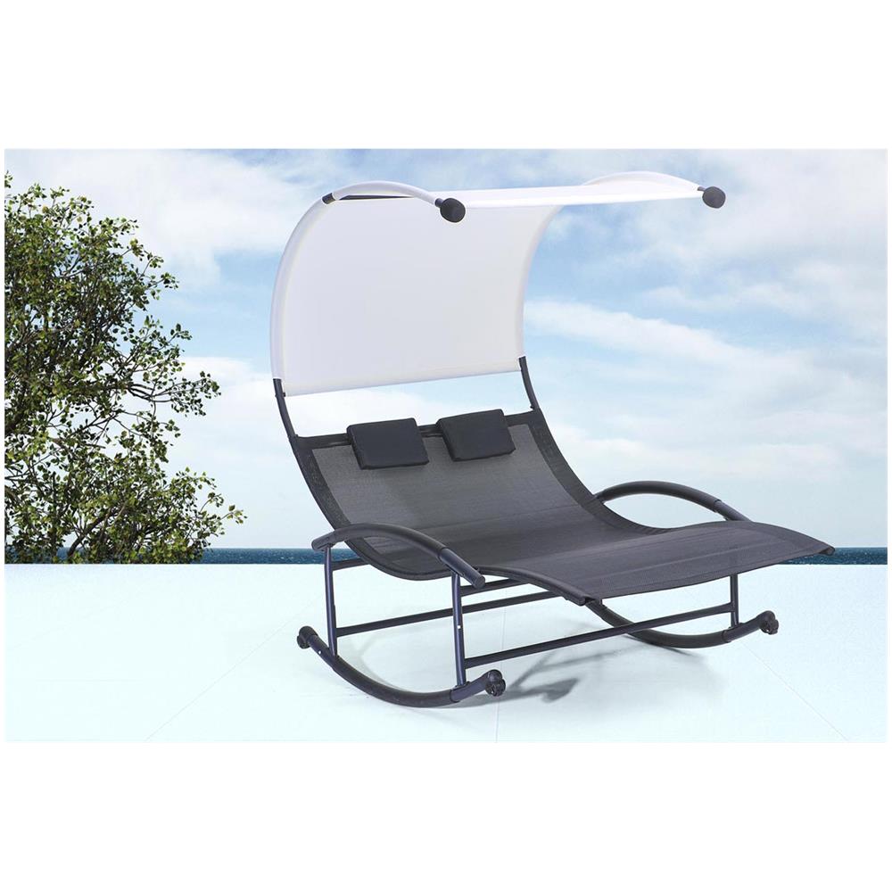 Sdraio Matrimoniale Nero /ecru Essaouira - Foto 8