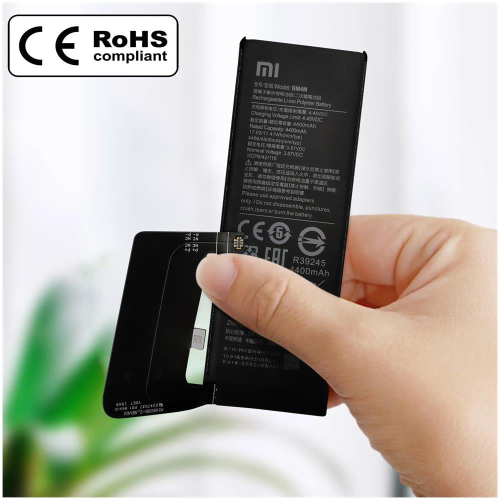 Batteria Interna Xiaomi Mi 10 Pro 5g 4500mah 100% Compatibile Sostituisce Bm4m - Foto 5