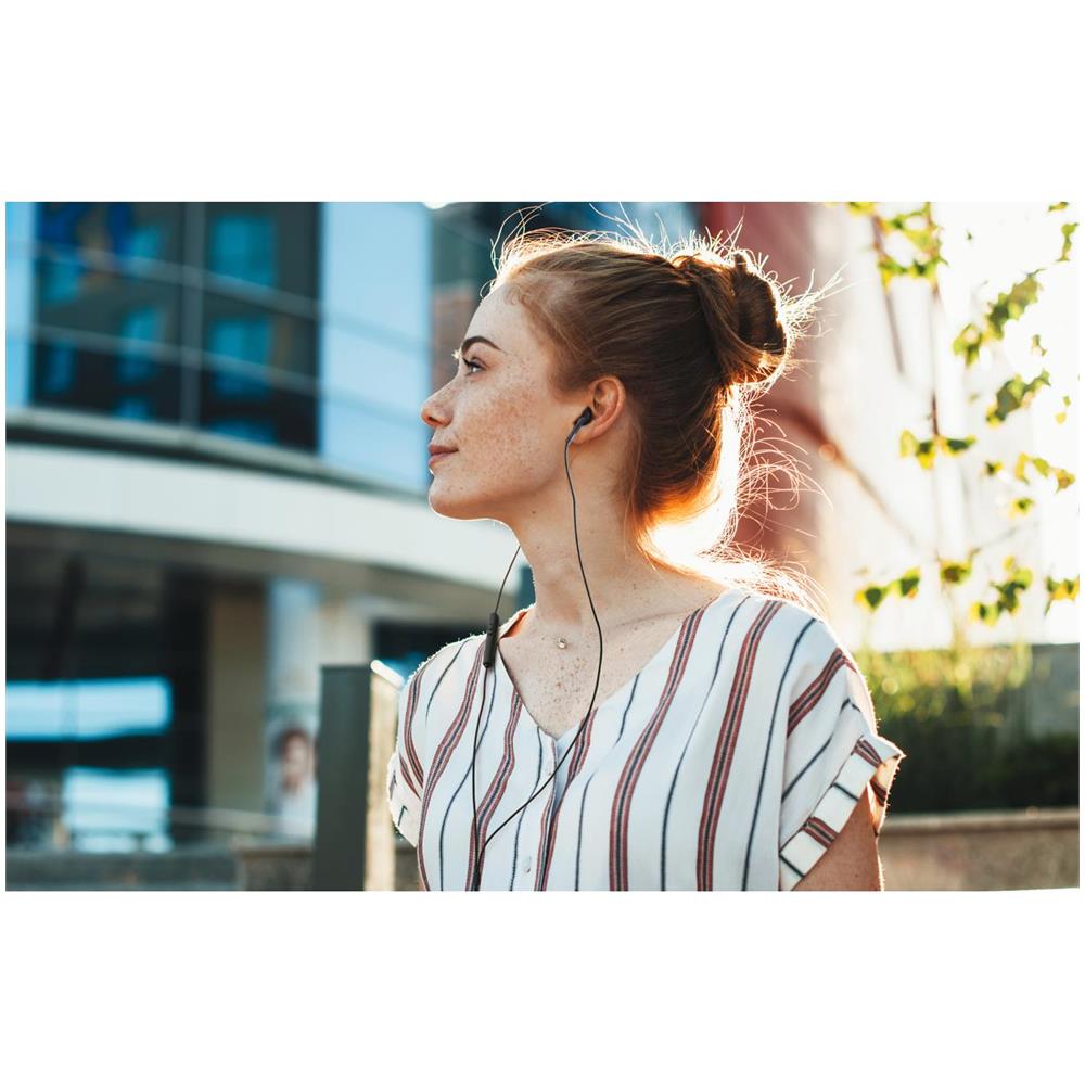 HA-FR17UC Cuffie Cablato In-ear Musica e Chiamate USB tipo-C Nero - Foto 4