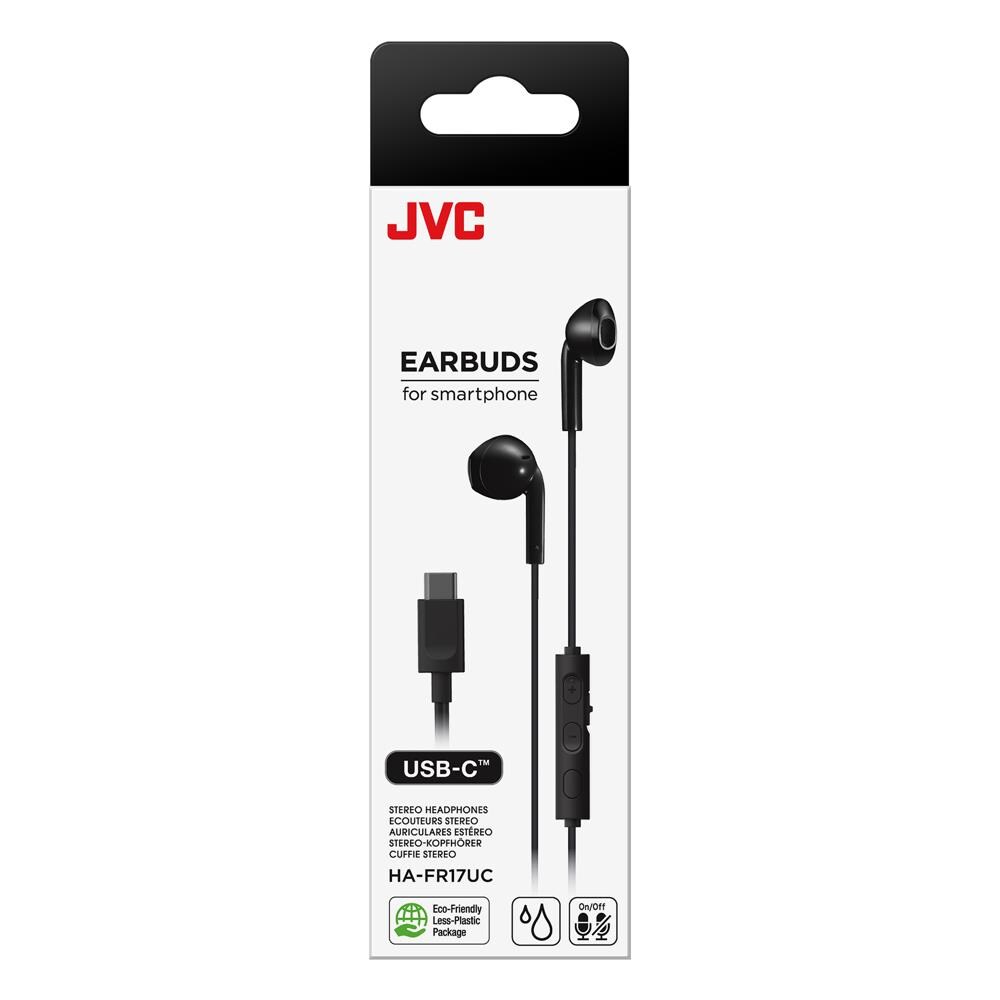 HA-FR17UC Cuffie Cablato In-ear Musica e Chiamate USB tipo-C Nero - Foto 2