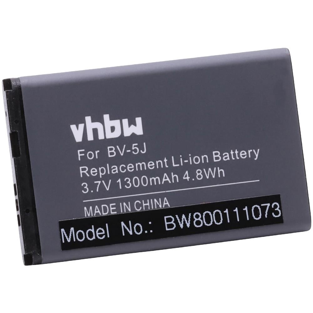 Li-ion Batteria 1300mah (3.7v) Per Cellulari E Smartphone Come Microsoft / Nokia Bv-5j - Foto 1