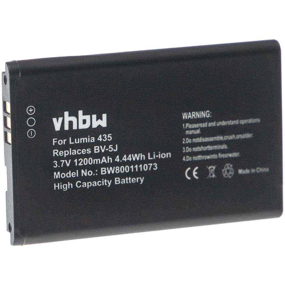 Li-ion Batteria 1300mah (3.7v) Per Cellulari E Smartphone Come Microsoft / Nokia Bv-5j - Foto 2
