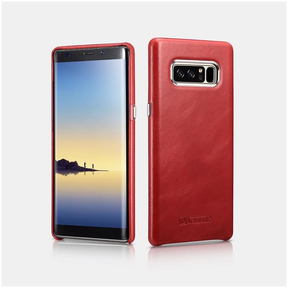 Samsung Note 8 Coperchio Del Trasformatore Di Caso Vintage Red Back - Foto 1