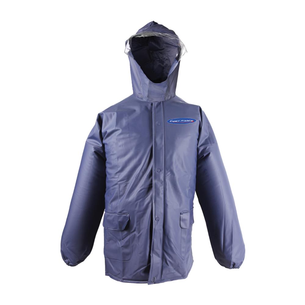 Giacca Impermeabile Gommata Antivento Con Cappuccio Taglia Xxxl - Foto 1