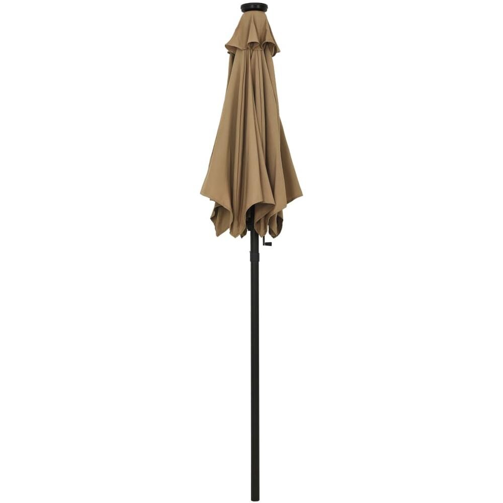 Ombrellone Con Led Talpa 200x211 Cm In Alluminio - Foto 3