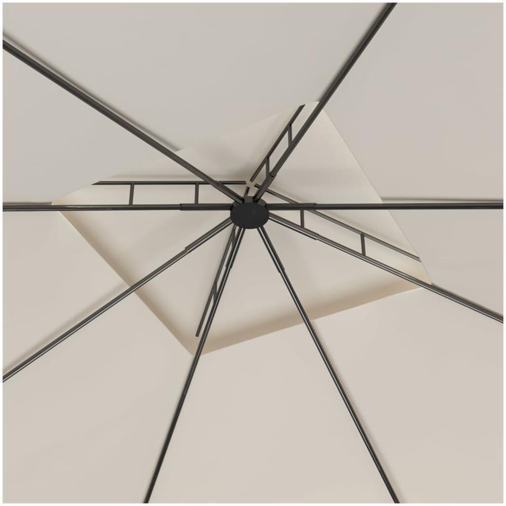 Gazebo 3x3x2,7 m Crema 160 g / m² - Foto 3