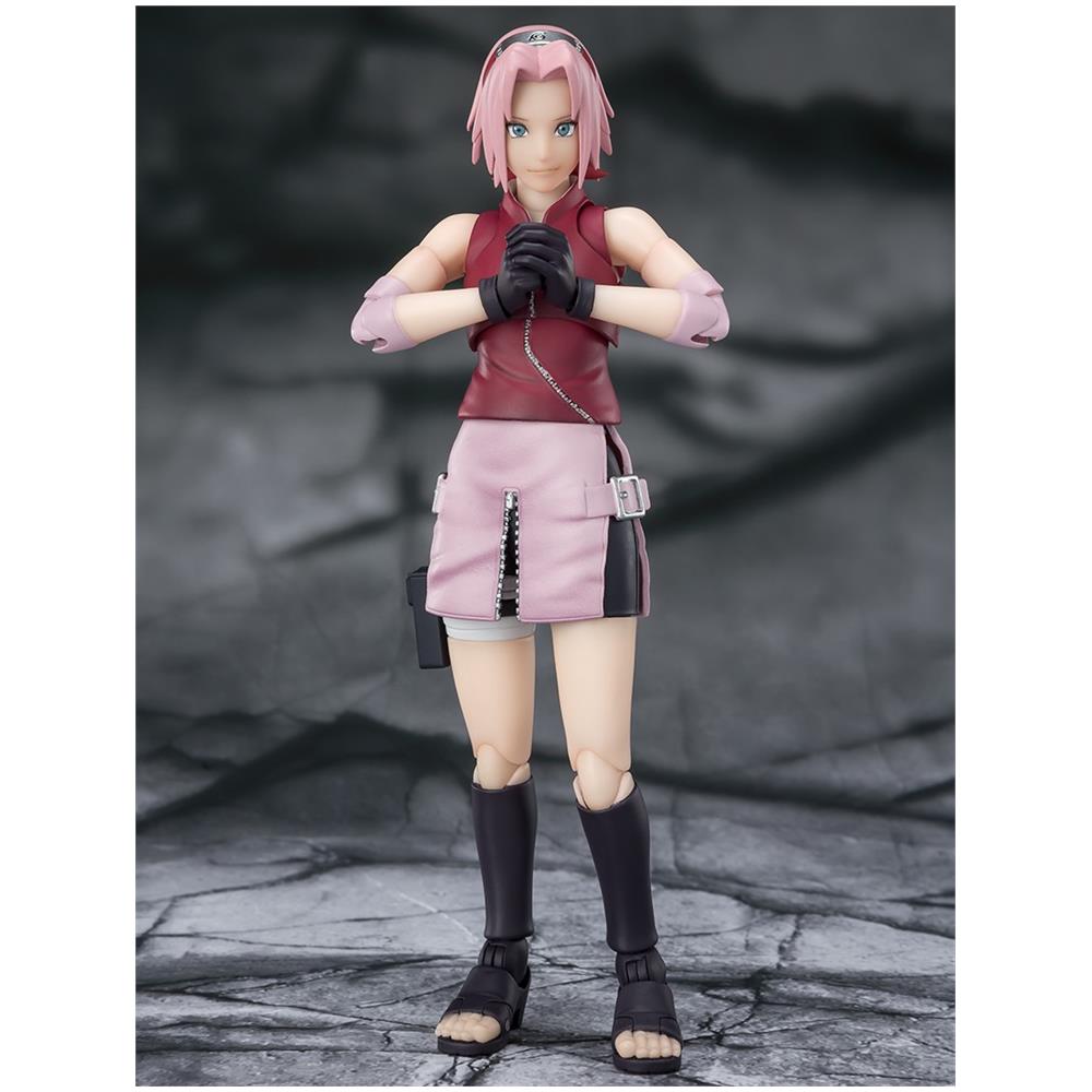 Naruto Shippuden S. h. Figuarts Action Figure Sakura Haruno -inheritor Of Tsunade's Indominable Will- 14 Cm - Foto 2