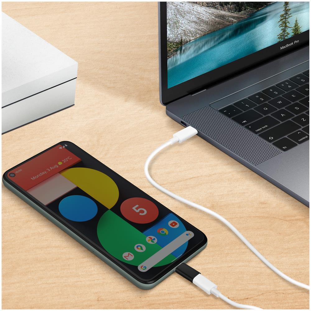 Adattatore Da Lightning A Usb-c Ricarica E Sincronizzazione Nero - Foto 7