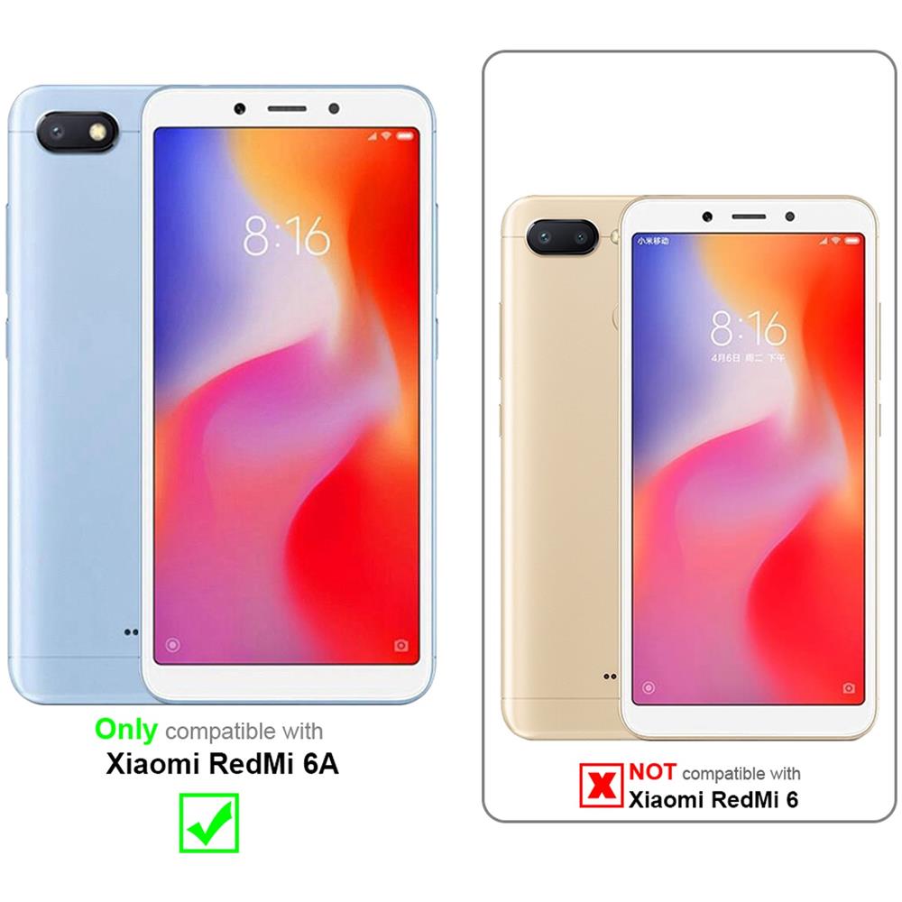 3x Pellicola Di Armatura Compatibile Con Xiaomi Redmi 6a In Elevata Trasparenza - 3x Vetro Temperato (tempered) Di Protezione Del Display In Durezza 9h Con 3d Touch - Foto 2