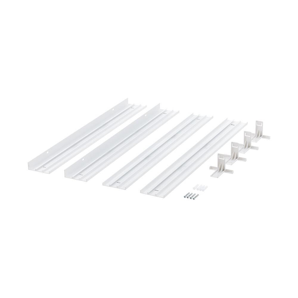 Kit Da Superficie Per Pannello Led 60x60 Cm Ledinaire Rc065z Smb 72.5x613x613 Mm Metallo - Foto 2