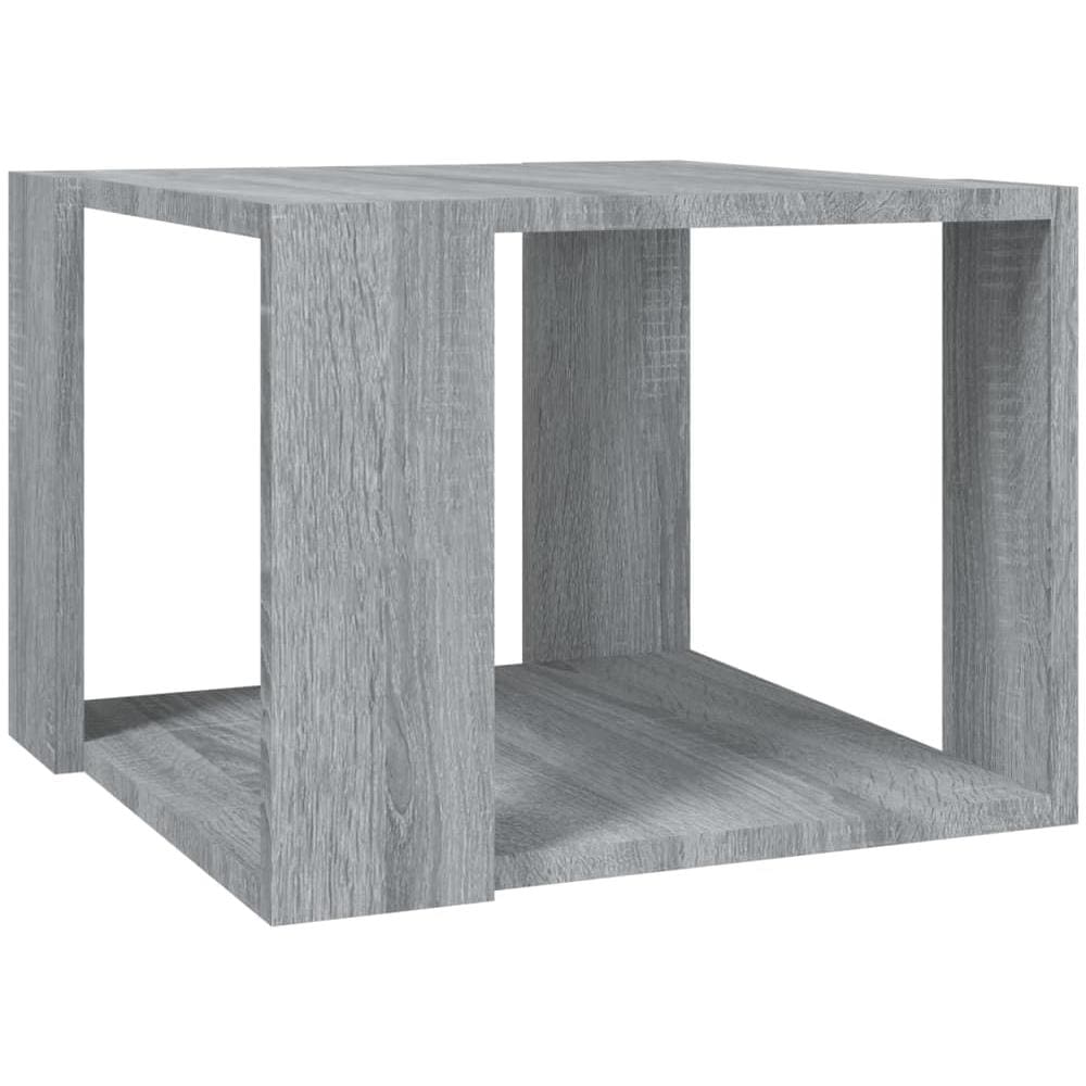 Tavolino Salotto Grigio Sonoma 40x40x30cm Legno Ingegnerizzato - Foto 1
