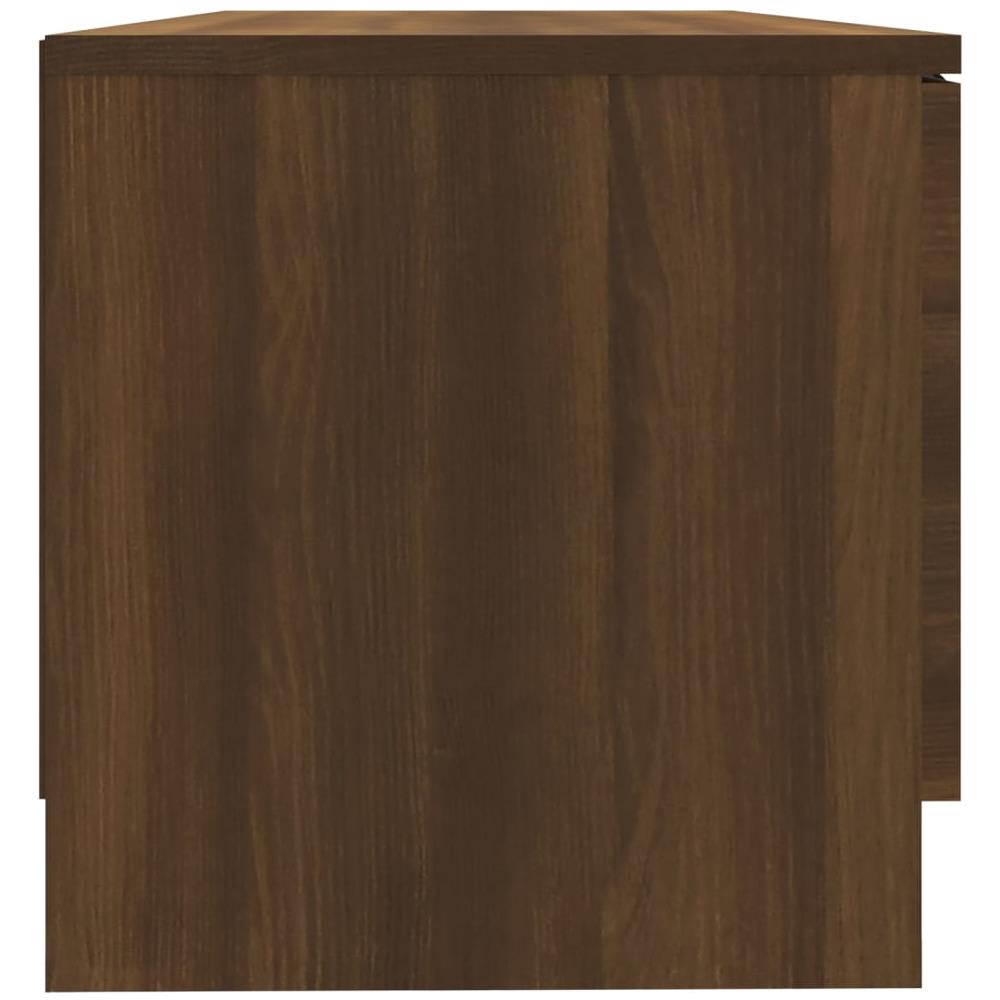 Mobili Tv 2 Pz Rovere Marrone 80x35x36,5cm In Legno Multistrato - Foto 7