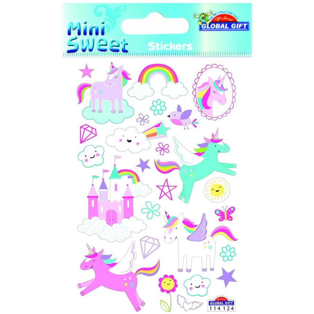 Adesivi - Unicorni - Glitter - Epoxy - Foto 1
