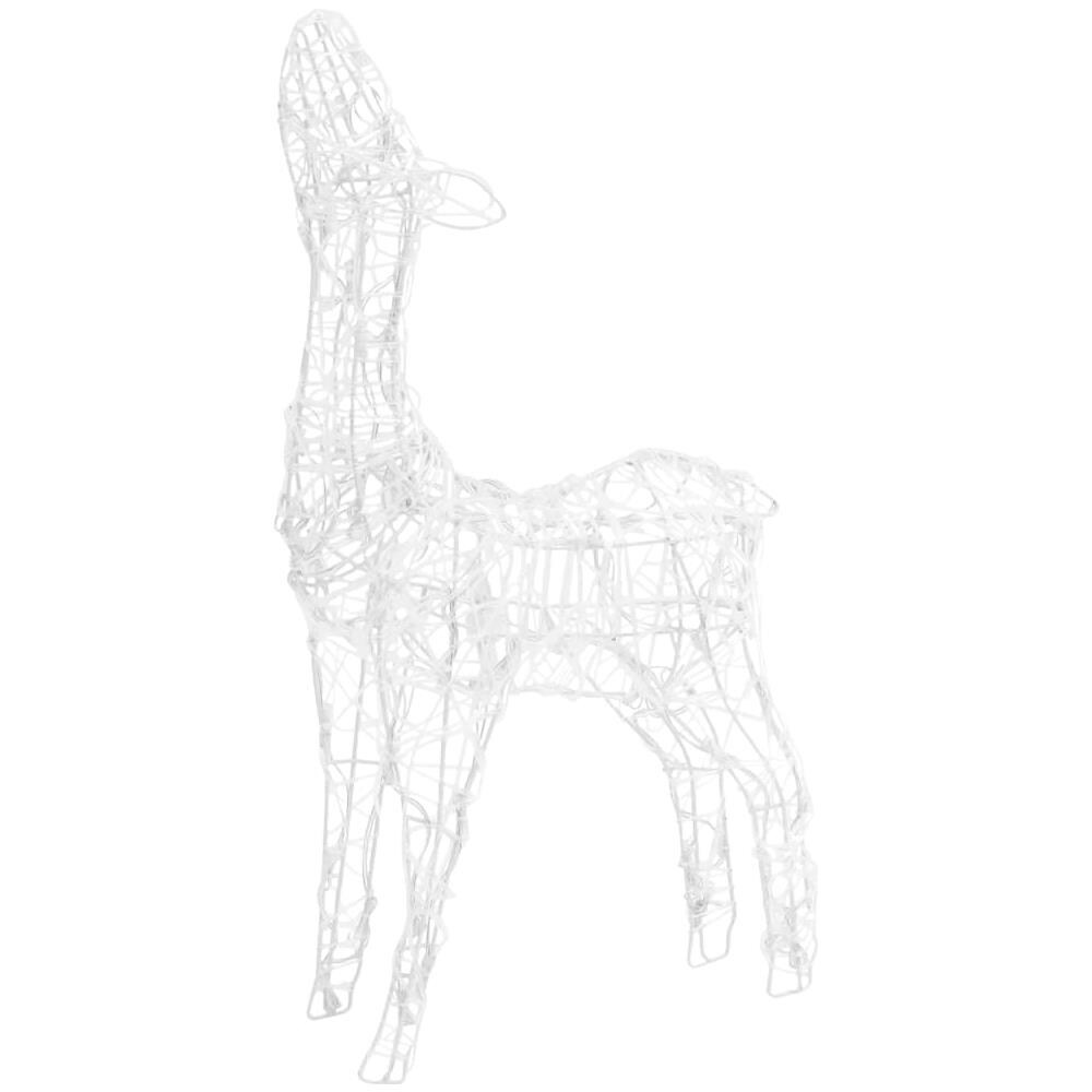 Famiglia di Renne di Natale 300 LED Blu in Acrilico - Foto 7