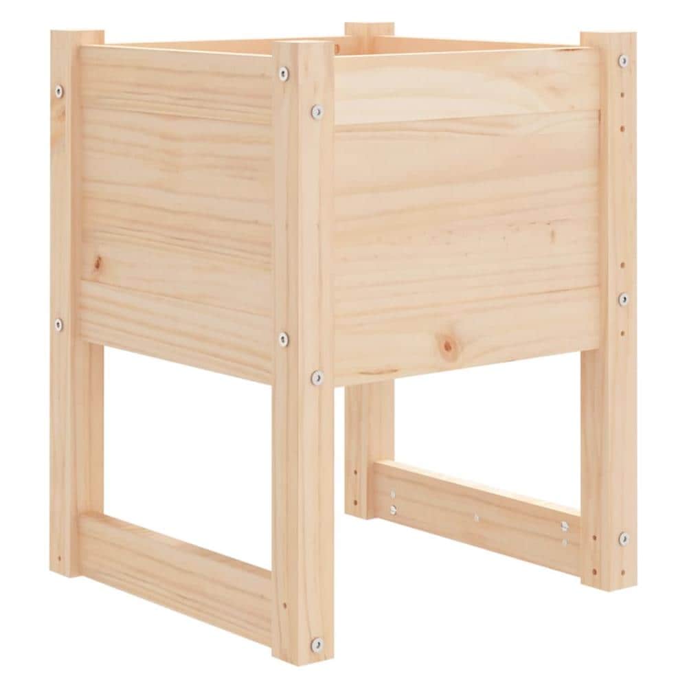 Fioriera 40x40x52,5 cm in Legno Massello di Pino - Foto 2